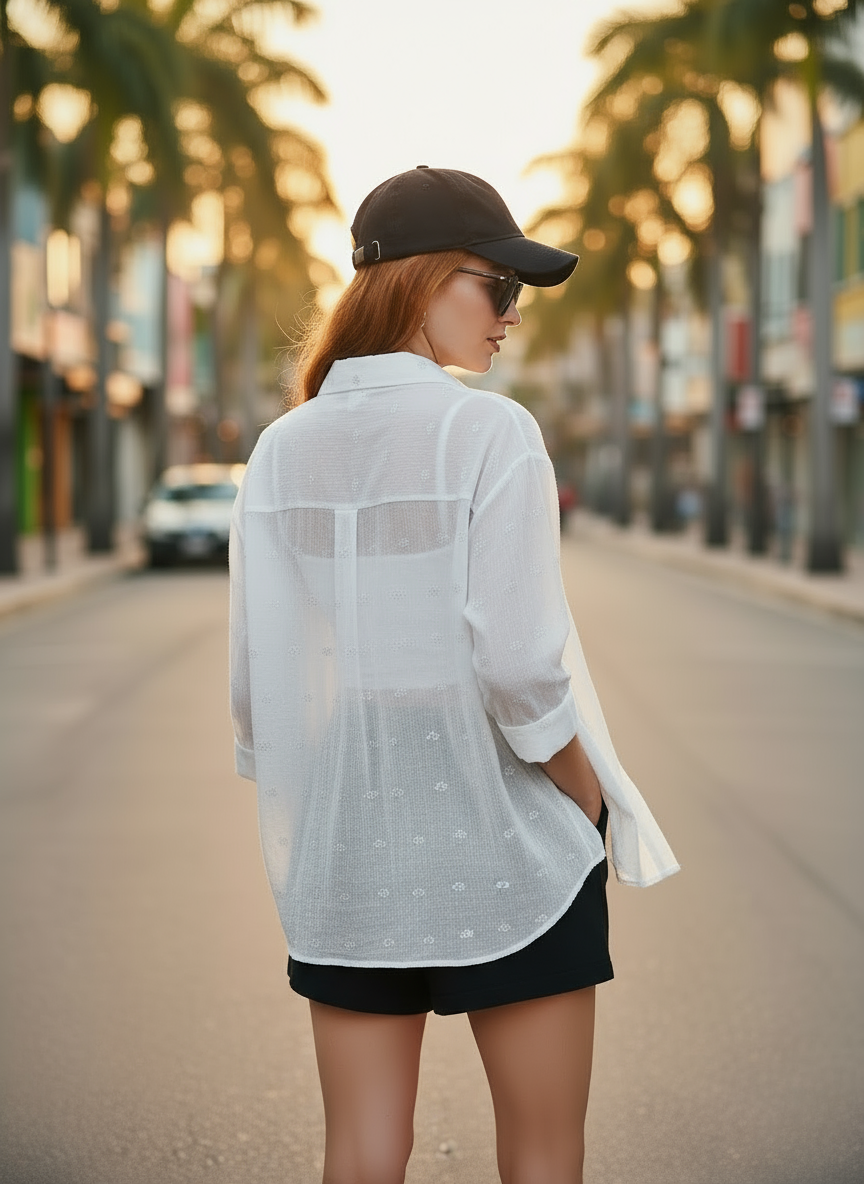 Overzize bordado back