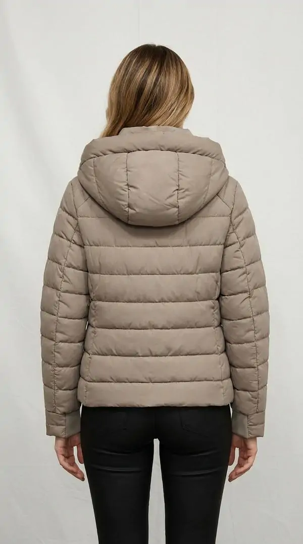 Jaqueta Puffer com Capuz - Imagem 2